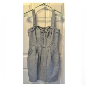 ASOS Striped Denim Dress